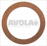 Flachdichtung aus Kupfer 22x17x1,5 mm 3/8 Zoll Innendurchmesser - avola-coffeesystems