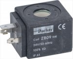 Magnetspule Parker ZB09 9W 24V 50/60hz