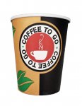 COFFEE TO GO KAFFEEBECHER PAPPBECHER 50 STÜCK - 200ML