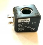 Parker Magnetventilspule KT09 220-230V 50-60Hz Spule 9W