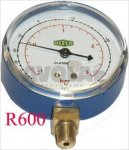 Refco Blue R600 pressure guage; BP R 60