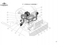 Linea Mini Hydraulische Anlage Explosionszeichnung