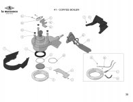 41 - COFFEE BOILER Explosionszeichnung