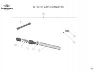 53 - WATER SUPPLY CONNECTION Explosionszeichnung