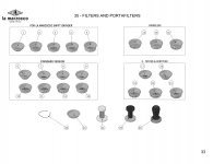 35 - FILTERS AND PORTAFILTERS Explosionszeichnung