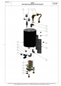 Profitec Drive Kaffee Boiler Explosionszeichnung