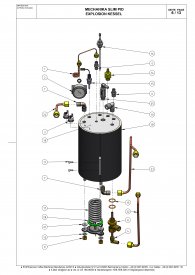 ECM Mechanika Slim PID Kessel Explosionszeichnung